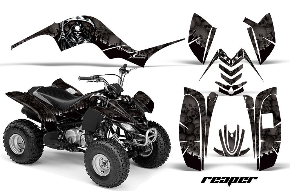 Yamaha Raptor 80 Graphic Kit Reaper B